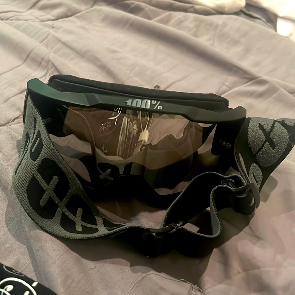 Brand new 100 present moto goggles